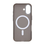 iPhone 16 Kuori Hiilikuitukuvio MagSafe Harmaa