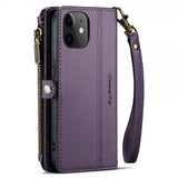 CaseMe iPhone 12/iPhone 12 Pro -kotelo C36 Series Violetti