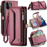 CaseMe iPhone 12/iPhone 12 Pro Kotelo C36 Series Punainen