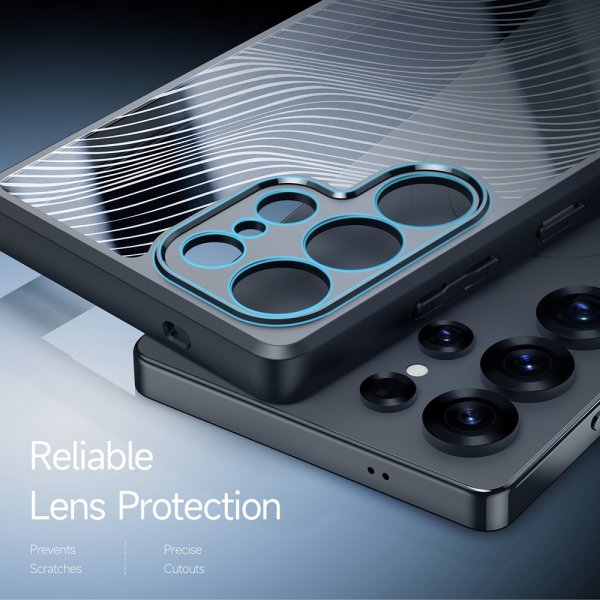 Dux Ducis Samsung Galaxy S25 Ultra Aimo Series -kuori, musta
