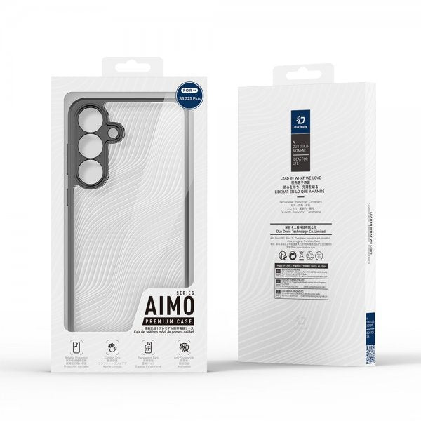 Dux Ducis Samsung Galaxy S25 Plus Kuori Aimo Series Musta