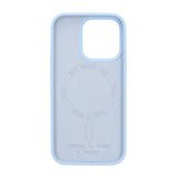 Rvelon iPhone 14 Pro -kuori silikoni MagSafe vaaleansininen