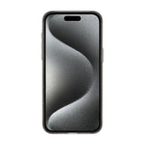 iPhone 15 Pro Max Kuori Hiilikuitukuvio MagSafe Harmaa