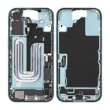 Keskikehys pikkutarvikkeineen iPhone 16 - Vihreä OEM