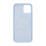 Rvelon iPhone 12/iPhone 12 Pro Silikonikuori MagSafe Sininen