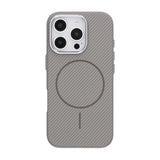 iPhone 16 Pro Kuori Hiilikuitukuvio MagSafe Harmaa