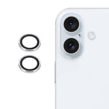 iPhone 17 Kameran suoja karkaistusta lasista, hopea