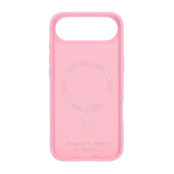 Rvelon iPhone Air -silikonikuori MagSafe Pinkki