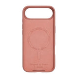 Rvelon iPhone Air -silikonikuori MagSafella, tummanpunainen