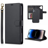 Nordic Covers iPhone 17 -kotelo irrotettavalla MagSafe-kuorella, Raven Black