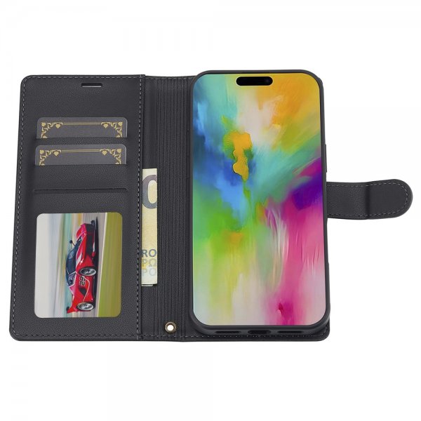 Nordic Covers iPhone 17 -kotelo irrotettavalla MagSafe-kuorella, Raven Black