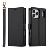 Nordic Covers iPhone 17 Pro -kotelo irrotettavalla MagSafe-kuorella, Raven Black