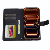 Nordic Covers iPhone 17 Pro Max -kotelo irrotettavalla MagSafe-kuorella, Raven Black
