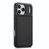 Nordic Covers iPhone 17 Pro -kotelo irrotettavalla MagSafe-kuorella, Raven Black