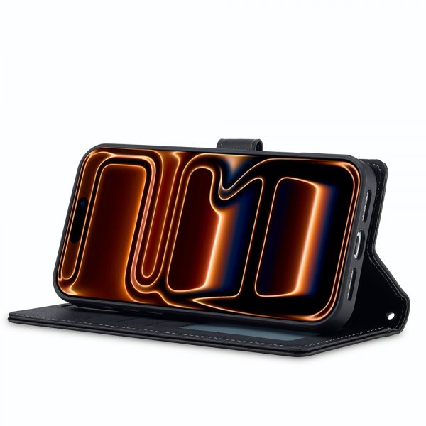 Nordic Covers iPhone 17 Pro Max -kotelo irrotettavalla MagSafe-kuorella, Raven Black