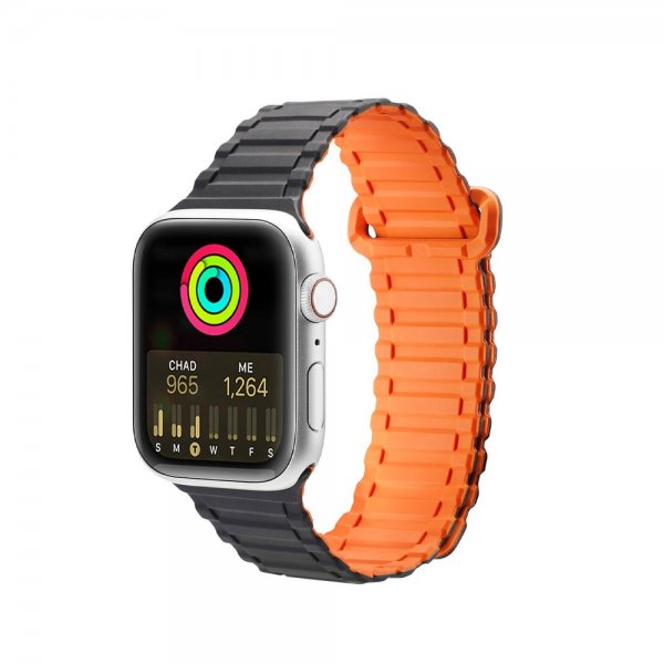 Dux Ducis Apple Watch 38/40/41/42mm ranneke Armor, musta
