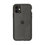 Pela iPhone 11 -suojakuori, ympäristöystävällinen, läpinäkyvä musta