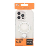 iPhone 15 Pro Max Kuori Sormusteline MagSafe Läpinäkyvä