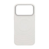 iPhone 17 Pro Max Kuori Silikoni MagSafe Valkoinen