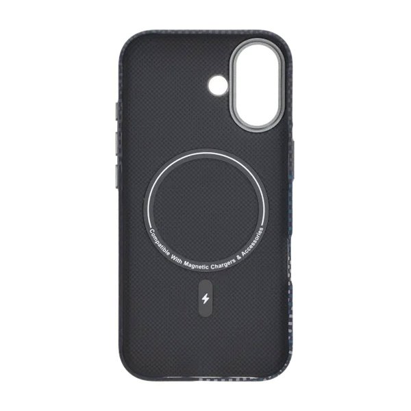 iPhone 17 Kuoret Aramidikuitu MagSafe Sininen