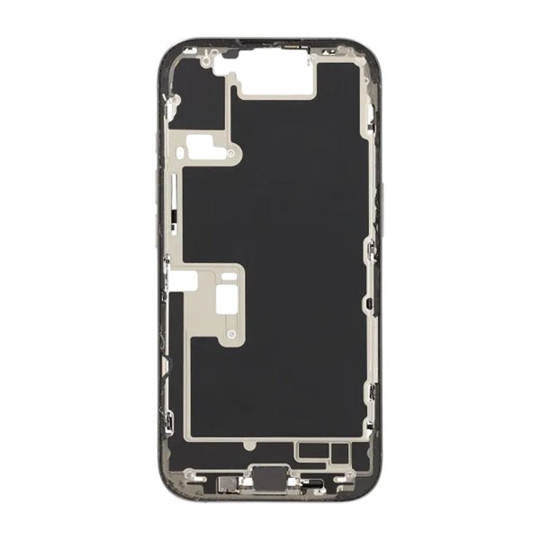 Keskikehys pienosilla iPhone 16 Prolle - Luonnollinen Titaani OEM