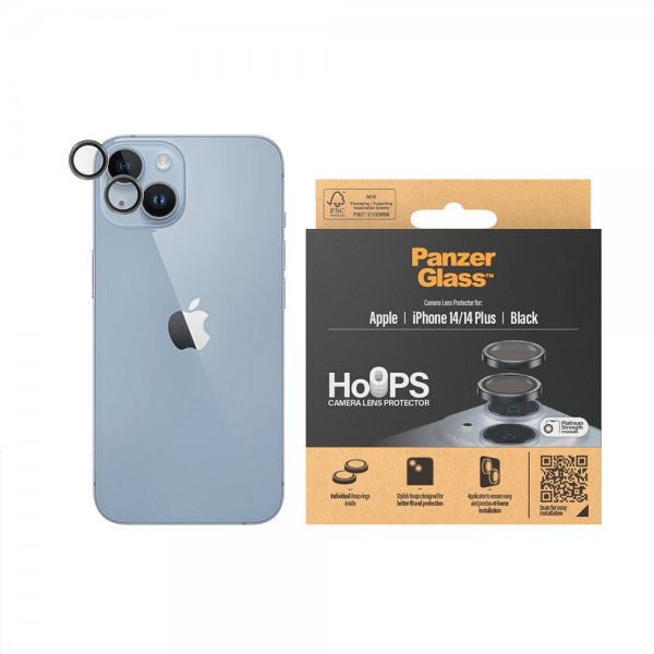 PanzerGlass iPhone 14/iPhone 14 Plus Kameran suoja Hoops