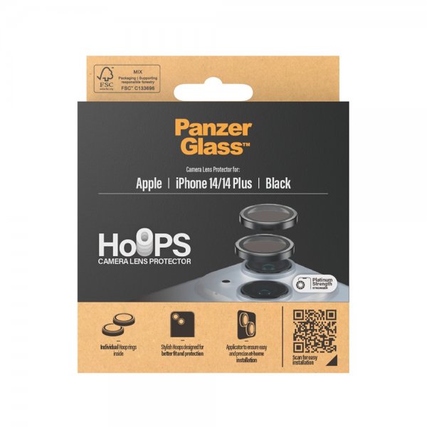 PanzerGlass iPhone 14/iPhone 14 Plus Kameran suoja Hoops