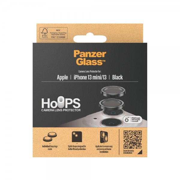 PanzerGlass iPhone 13/iPhone 13 Mini Kameran suojus Hoops