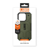 Urban Armor Gear (UAG) iPhone 16 Pro -suojakuori Pathfinder MagSafe Olive Drab