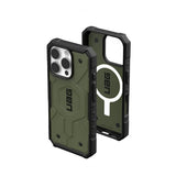 Urban Armor Gear (UAG) iPhone 16 Pro -suojakuori Pathfinder MagSafe Olive Drab
