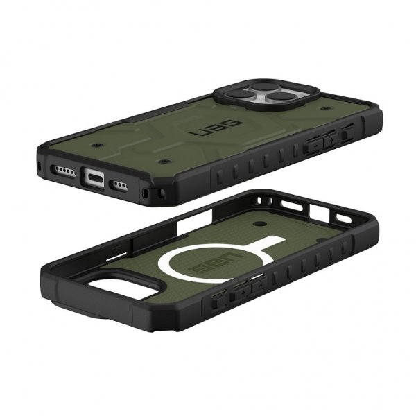 Urban Armor Gear (UAG) iPhone 16 Pro Max -suojakuori Pathfinder MagSafe Olive Drab