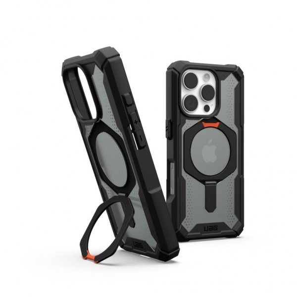 Urban Armor Gear (UAG) iPhone 16 Pro Plasma XTE MagSafe -suojakuori, musta/oranssi