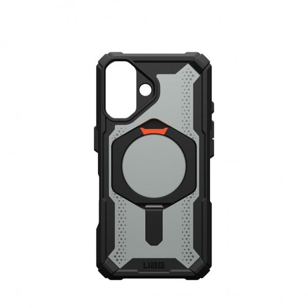 Urban Armor Gear (UAG) iPhone 16 -suojakuori Plasma XTE MagSafe, musta/oranssi