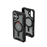 Urban Armor Gear (UAG) iPhone 16 -suojakuori Plasma XTE MagSafe, musta/oranssi