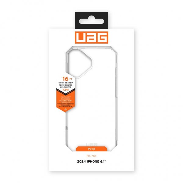 Urban Armor Gear (UAG) iPhone 16 -suojakuori Plyo Ice