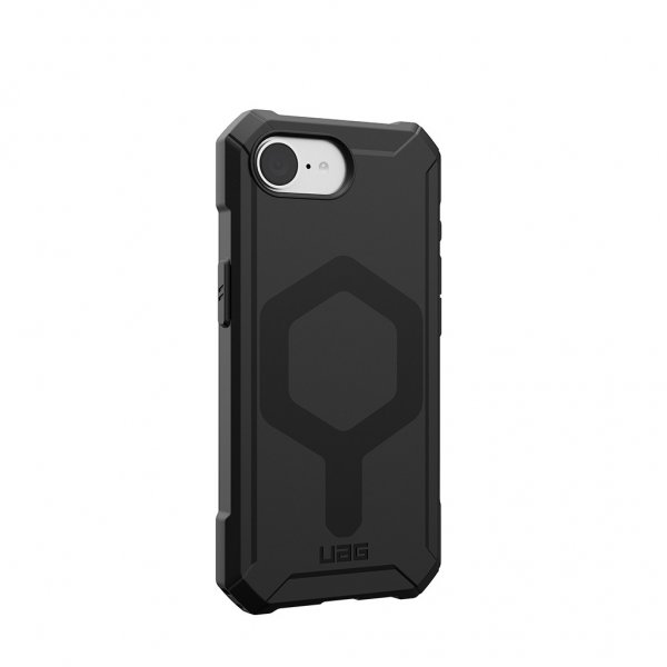 Urban Armor Gear (UAG) iPhone 16. tai 17. sukupolven suojakuori Essential Armor MagSafe Musta