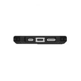 Urban Armor Gear (UAG) iPhone 16. tai 17. sukupolven suojakuori Essential Armor MagSafe Musta