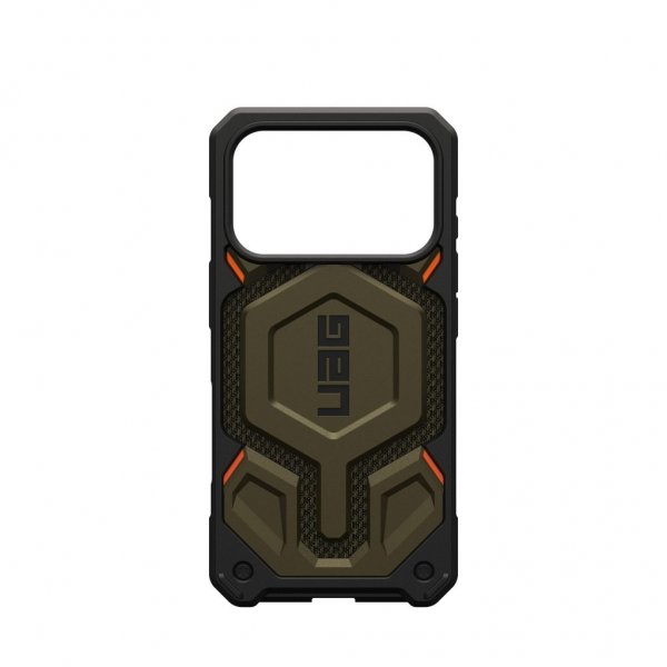 Urban Armor Gear (UAG) iPhone 17 Pro -kuori Monarch Pro Kevlar MagSafe Element Green
