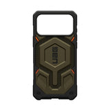Urban Armor Gear (UAG) iPhone 17 Pro Max -kuori Monarch Pro Kevlar MagSafe Element Green