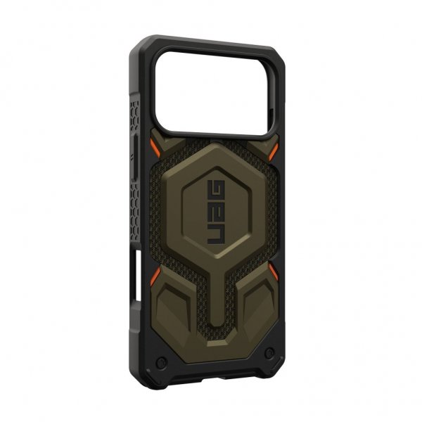 Urban Armor Gear (UAG) iPhone 17 Pro Max -kuori Monarch Pro Kevlar MagSafe Element Green