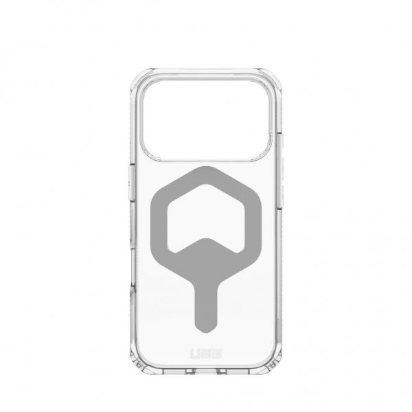 Urban Armor Gear (UAG) iPhone 17 Pro -kuori Plyo MagSafe Ice Silver