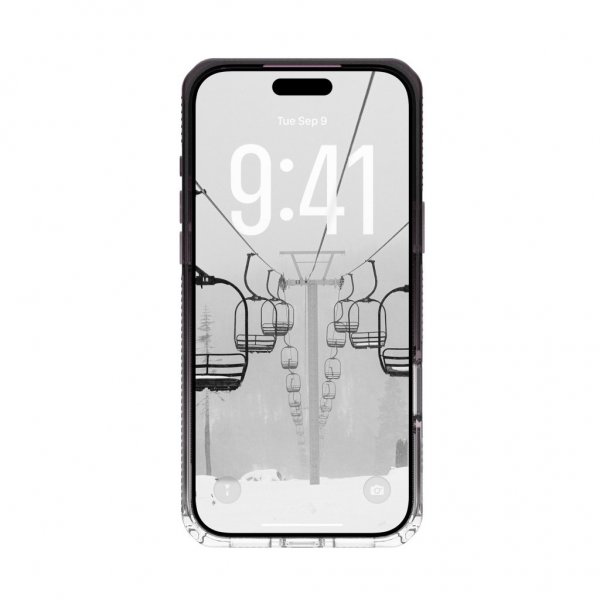 Urban Armor Gear (UAG) iPhone 17 Pro Max -kuori Plyo MagSafe Black/Clear Ombré