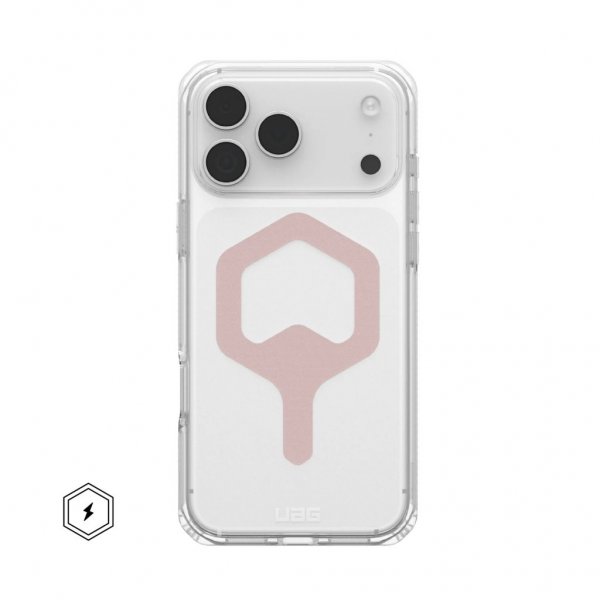 Urban Armor Gear (UAG) iPhone 17 Pro Max Kuori Plyo MagSafe Ice Ruusukulta