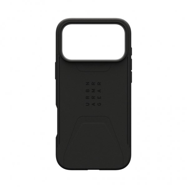 Urban Armor Gear (UAG) iPhone 17 Pro Max Kuori Civilian MagSafe Musta