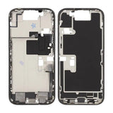 Keskikehys pikkutarvikkeilla iPhone 16 Prolle - Valkoinen Titani OEM