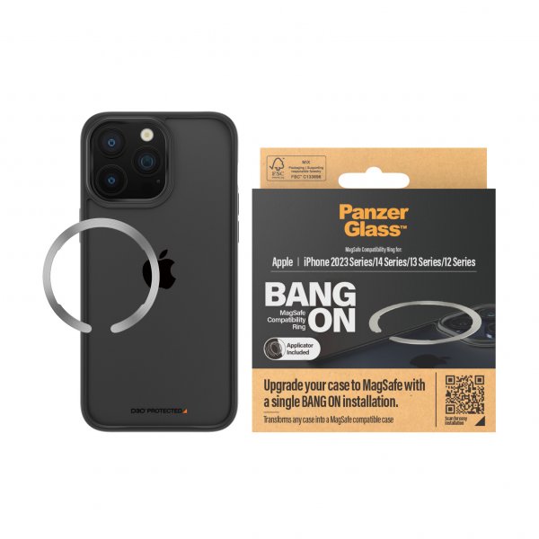 PanzerGlass Bang On MagSafe -rengassovitin