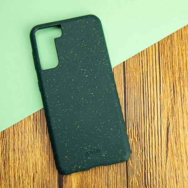 Samsung Galaxy S21 Plus Eco Friendly Classic -suojakuori, vihreä