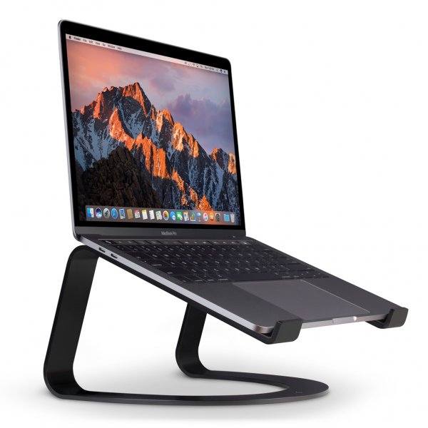 Twelve South Curve MacBook/kannettavan tietokoneen teline, musta