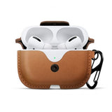 Twelve South AirSnap Pro -kotelo AirPods Prolle Konjakki