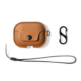 Twelve South AirSnap Pro -kotelo AirPods Prolle Konjakki